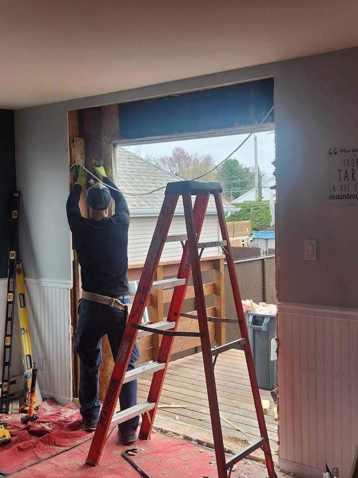 Pose de portes Terrebonne